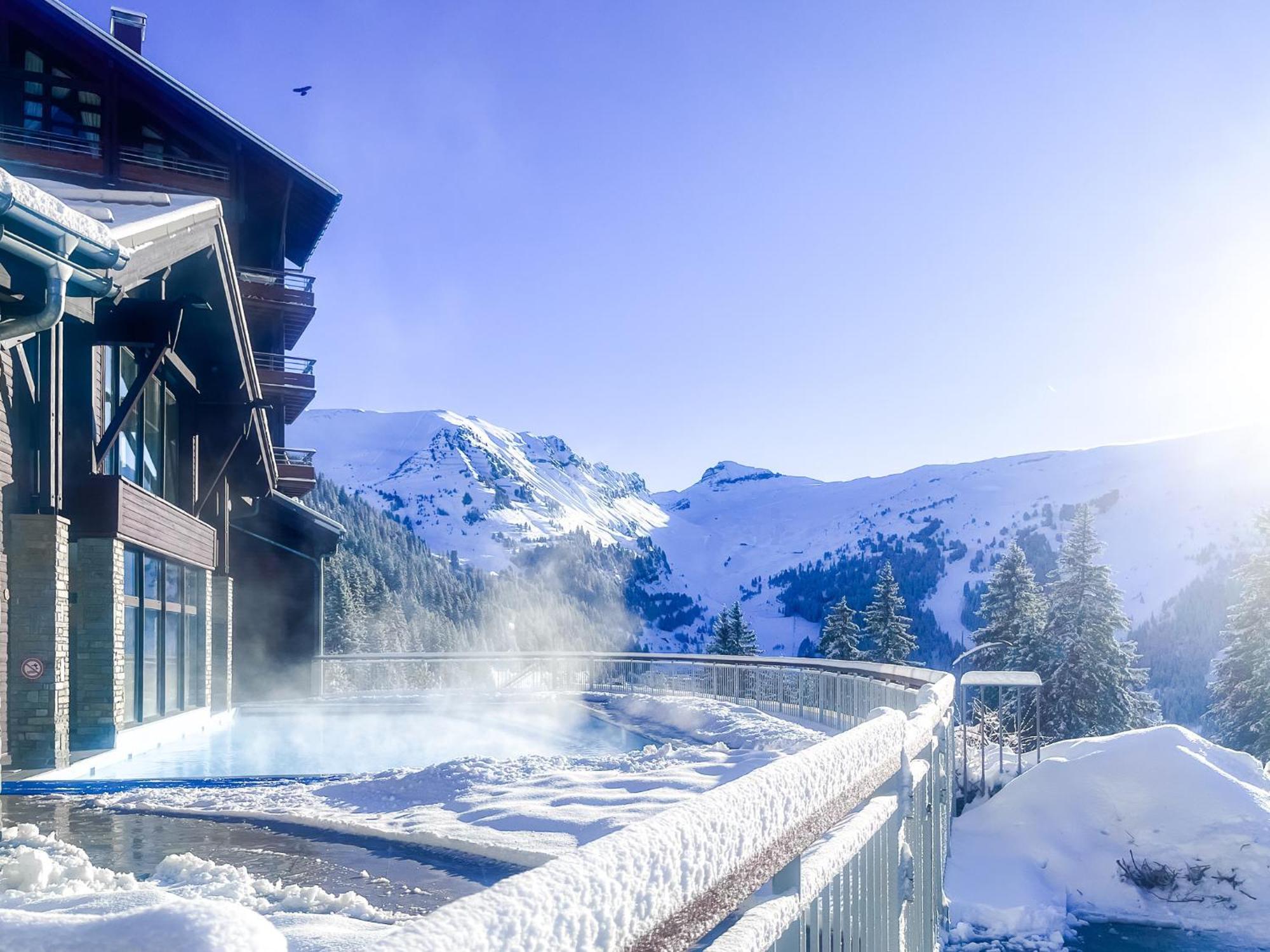 Large One-Bedroom Apartment, Wheelchair Adapted, Les Terrasses D'Eos Flaine Exterior photo